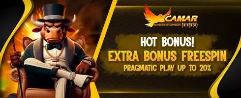 Extra Freespin Pragmatic Play promotion banner